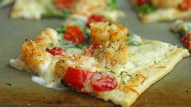 shrimp-and-veggie-appetizer-pizza image