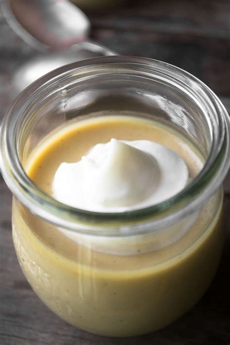 salted-maple-pot-de-creme-with-bourbon-whipped-cream image