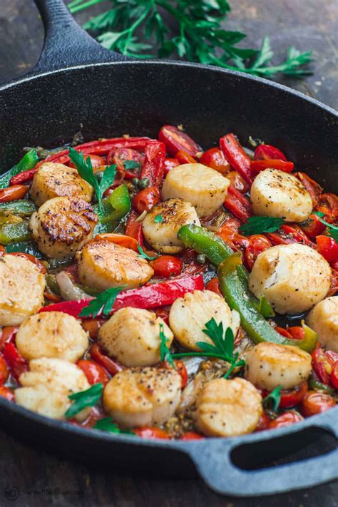 easy-mediterranean-style-scallops-recipe-the image
