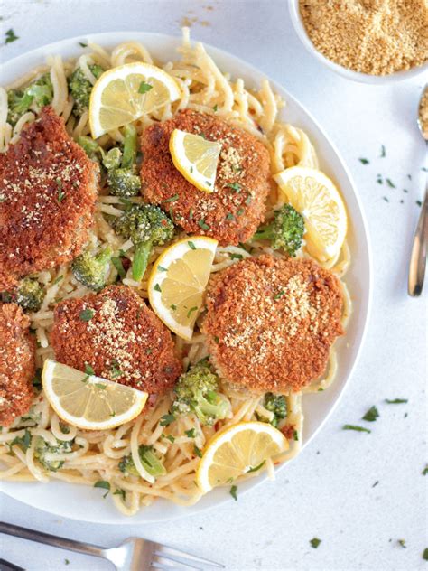 the-best-chicken-style-seitan-cutlets-pasta-based image