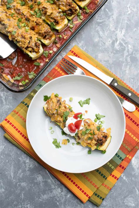 taco-stuffed-zucchini-boats-valeries-kitchen image