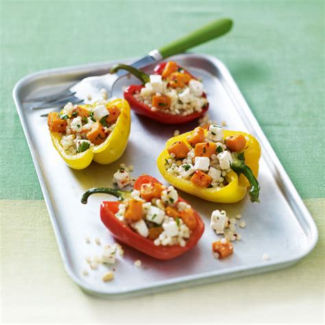 quick-couscous-stuffed-peppers-recipe-delicious image