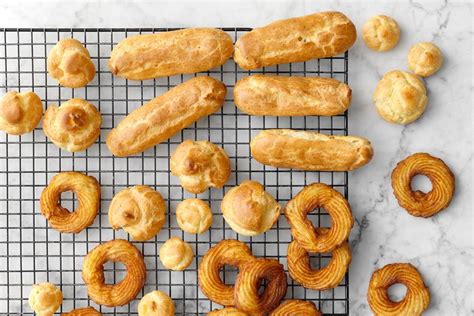how-to-make-choux-pastry-for-eclairs-cream-puffs-and image
