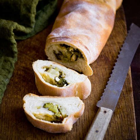 broccoli-bread-recipe-marcia-kiesel-food-wine image