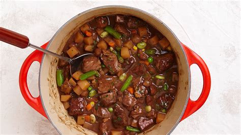 quick-beef-stew-with-red-wine-and-rosemary image