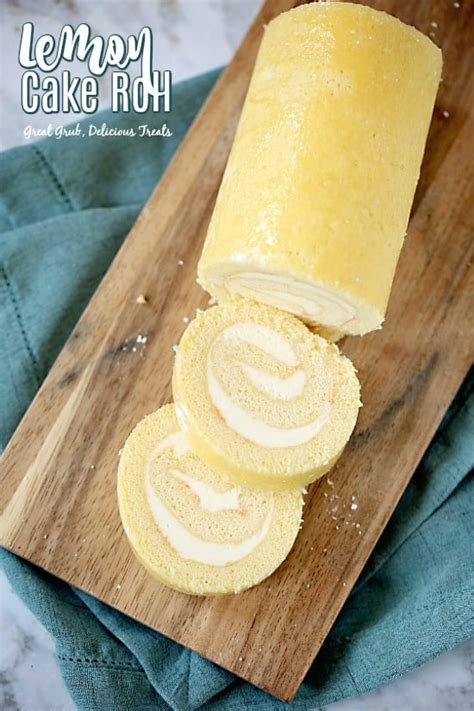 the-best-lemon-cake-roll-great-grub-delicious-treats image