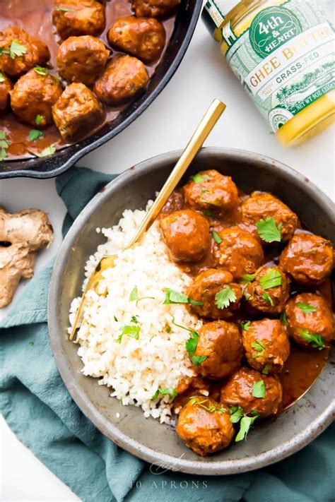 indian-meatballs-recipe-with-creamy-sauce-whole30 image