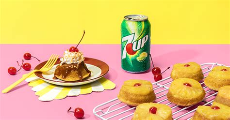 pineapple-7up-side-down-cupcakes image
