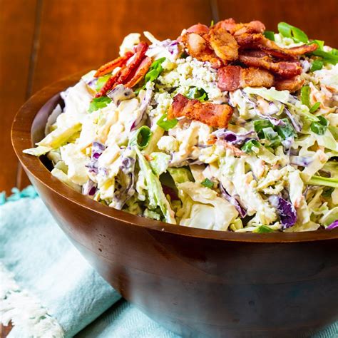 blue-cheese-bacon-coleslaw-spicy-southern-kitchen image