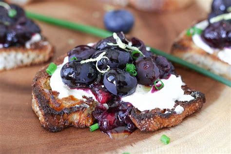 roasted-blueberry-goat-cheese-crostini-recipe-girl image