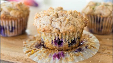 blueberry-muffins-with-crumb-topping-brunch image