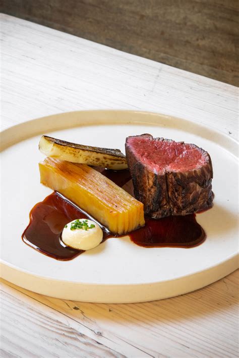 beef-fillet-with-pressed-potato-leeks-and-horseradish image