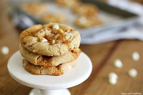 salted-caramel-cookies-recipe-small-batch-grace image