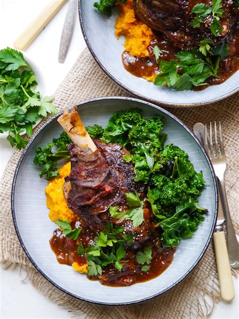 thyme-and-balsamic-slow-cooker-lamb-shanks image