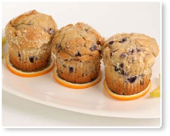 blueberry-lemon-corn-muffins-food-channel image