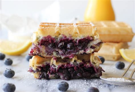 brie-and-blueberry-waffle-grilled-cheese-damn image