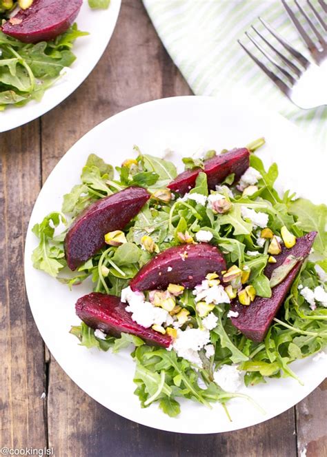 roasted-beet-salad-with-goat-cheese-and-pistachios image