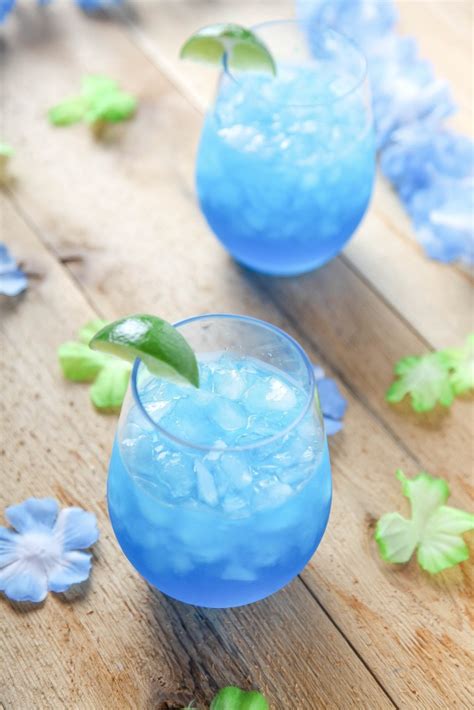 easy-4-ingredient-blue-margaritas-baking-beauty image