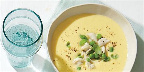 sweet-corn-soup-with-crab-recipe-myrecipes image