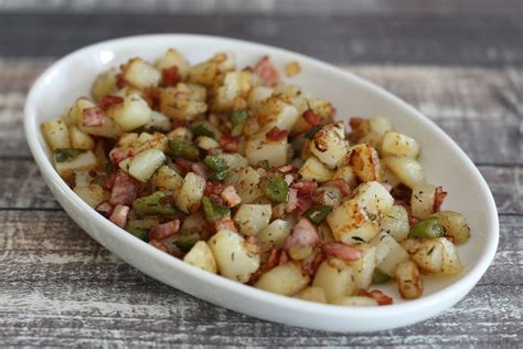 easy-ham-and-potato-hash-recipe-the-spruce-eats image