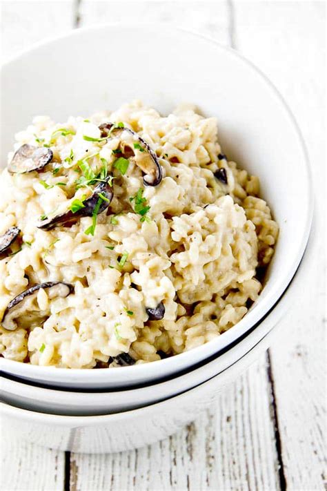 easy-mushroom-risotto-with-gorgonzola-the-wicked image