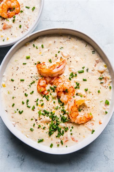 the-best-creamy-seafood-bisque image