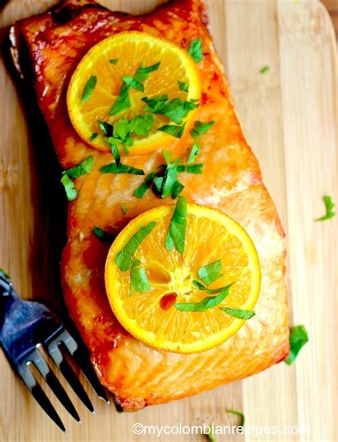 orange-honey-baked-salmon-my-colombian image