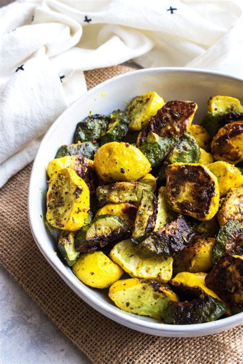 roasted-yellow-summer-squash-with-balsamic image