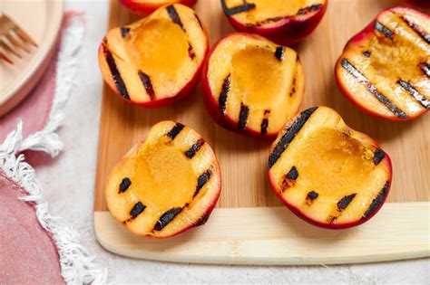 grilled-peaches-recipe-simply image