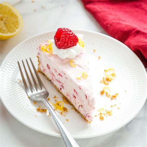 easy-no-bake-lemon-raspberry-cheesecake-the-busy image