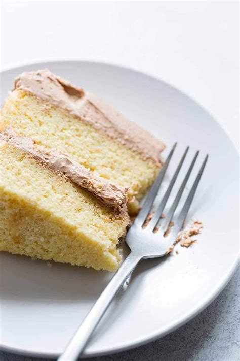homemade-yellow-cake-recipe-savory-simple image