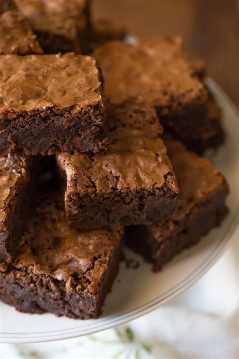extra-thick-and-fudgy-homemade-brownies-lovely image