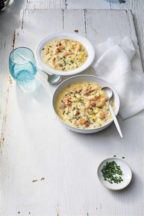 quick-shrimp-and-corn-chowder-southern-living image