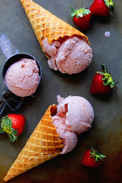fresh-strawberry-ice-cream-honest-cooking image
