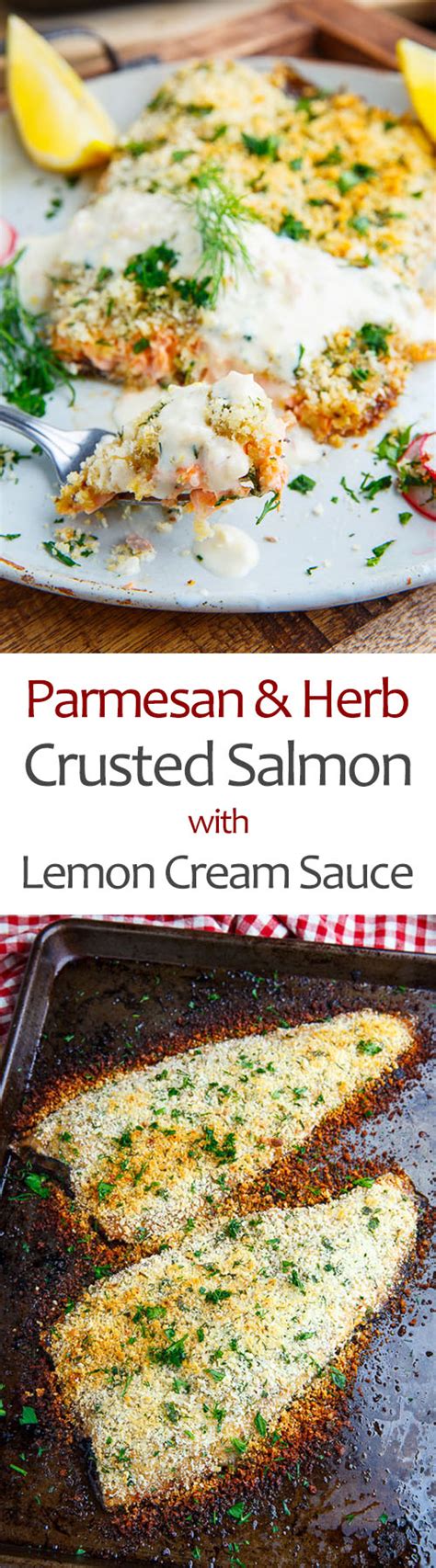 parmesan-and-herb-crusted-salmon-with-lemon image