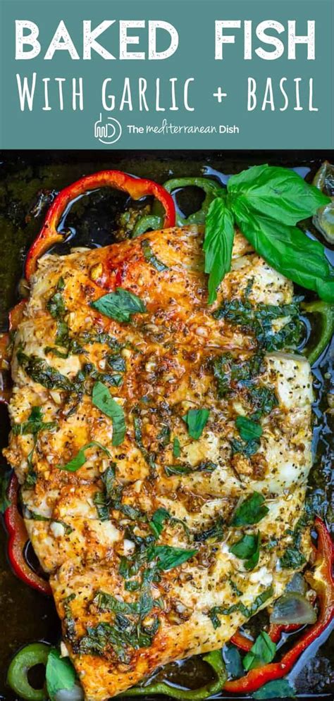 easy-baked-fish-with-garlic-and-basil-the image