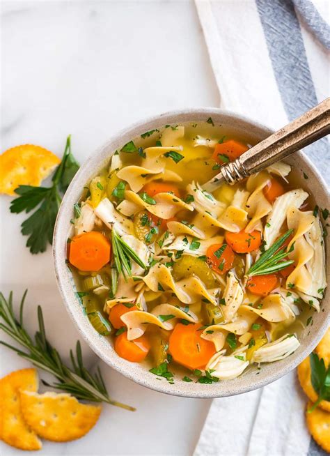 crock-pot-chicken-noodle-soup-easy-healthy image
