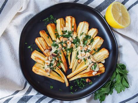 maple-roasted-parsnips-carolines-cooking image