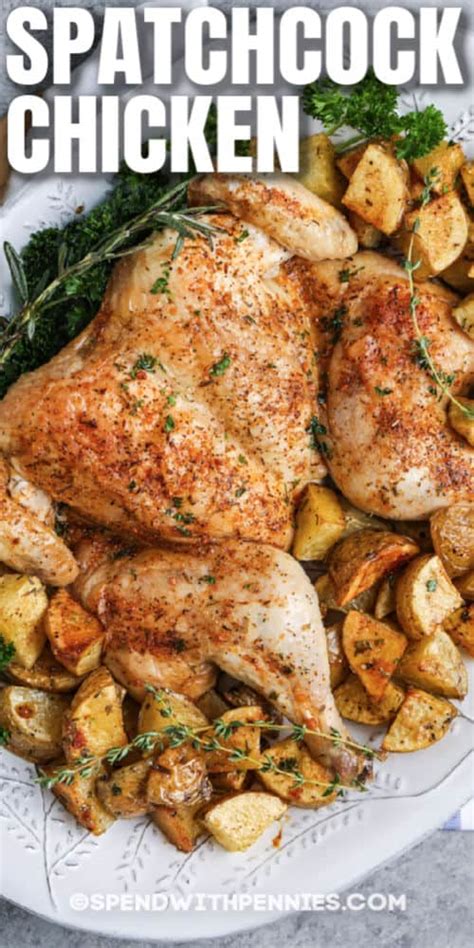 spatchcock-chicken-roasted-tender-juicy-spend image