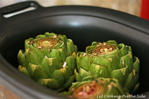 recipe-slow-cooker-garlic-artichokes-cooking-on-the image