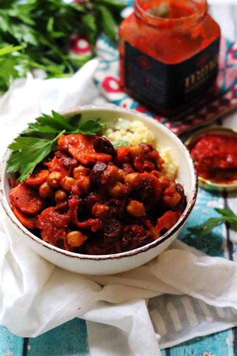 moroccan-spiced-chickpea-and-carrot-ragout-with image