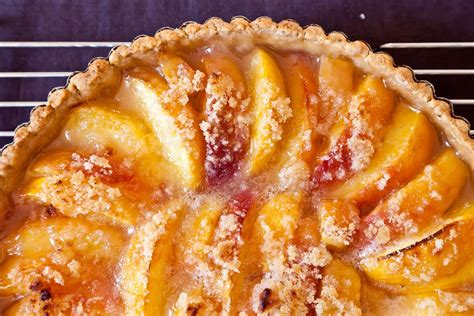 how-to-make-a-peach-tart-amanda-hessers-easy image