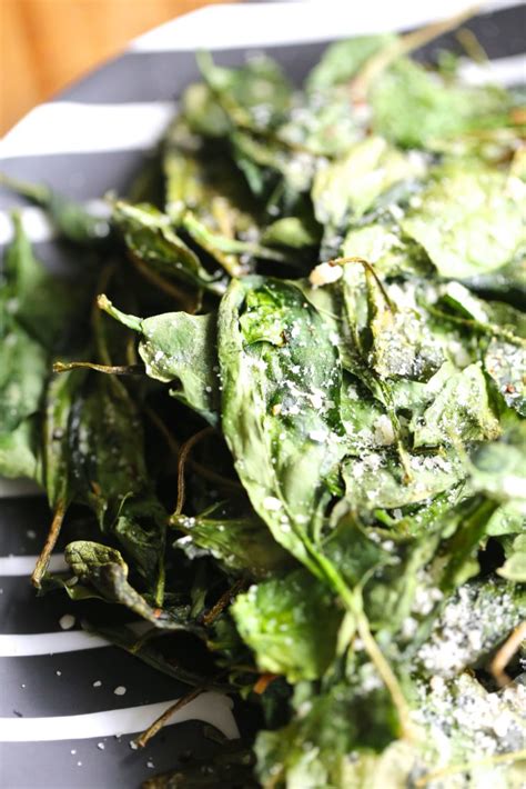 air-fryer-crispy-spinach-predominantly-paleo image