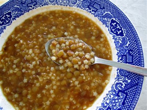 armenian-lentil-soup-with-macaroni-mission-food image