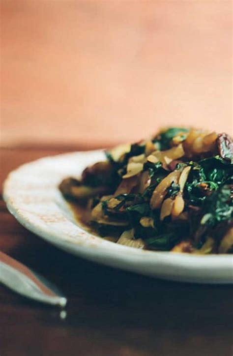 swiss-chard-with-caramelized-onions-almonds-and image
