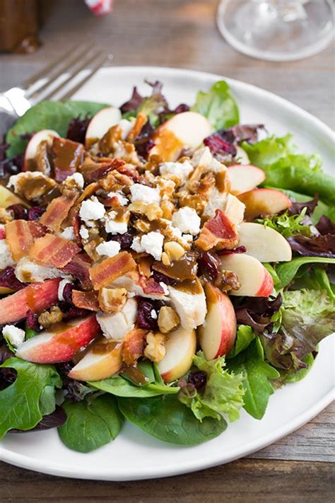 apple-feta-salad-with-chicken-bacon-and-walnuts-and image
