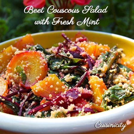beet-couscous-salad-with-fresh-mint-cuisinicity image