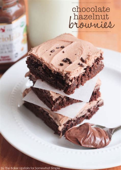 chocolate-hazelnut-brownies-recipe-somewhat-simple image