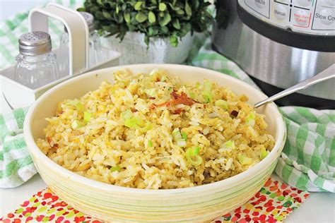 instant-pot-cheesy-broccoli-rice-recipe-kitchen-divas image