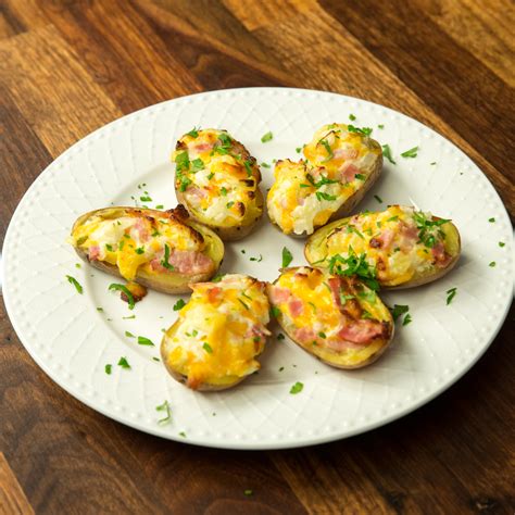 bacon-and-cheddar-baked-potatoes-so-delicious image